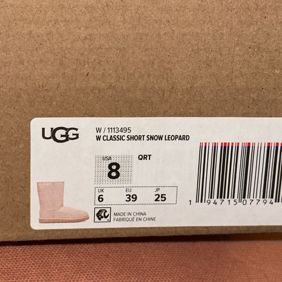 UGG Classic Snow Leopard Boots - Picture 5 of 9